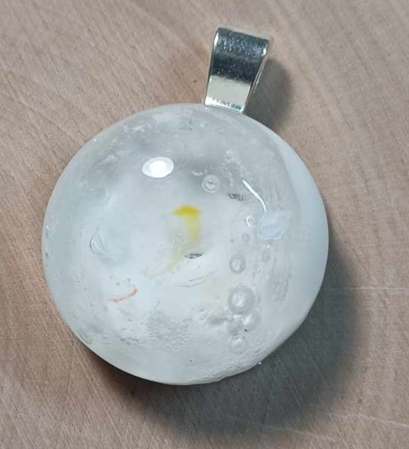 Silver Ash Pendant