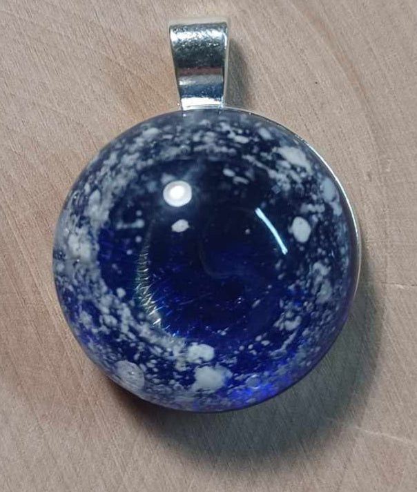 Silver Ash Pendant