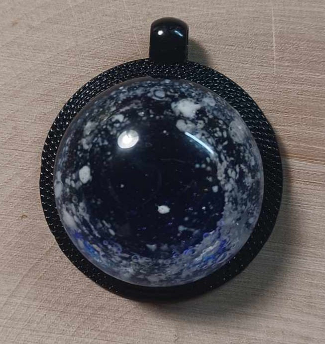 Black Ridge backing Ash Pendant